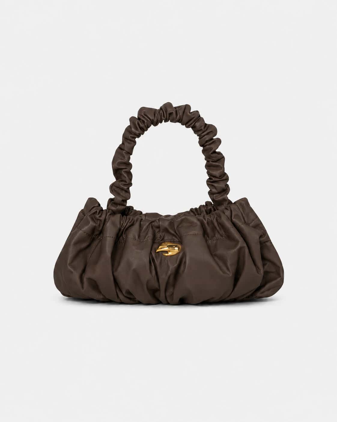 Pierre M Chocolate Leather Bag