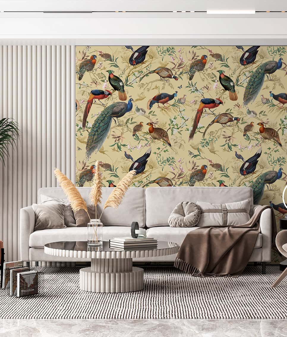 Wall Fabric Faisan