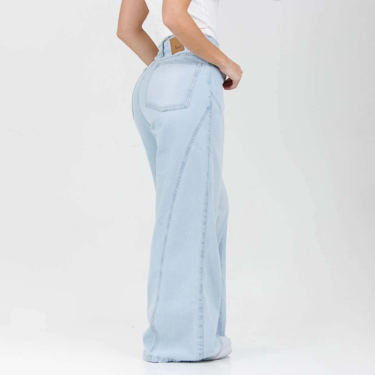 Jean Axspen Wide Leg Ax-2980 Rigido - miniatura 7