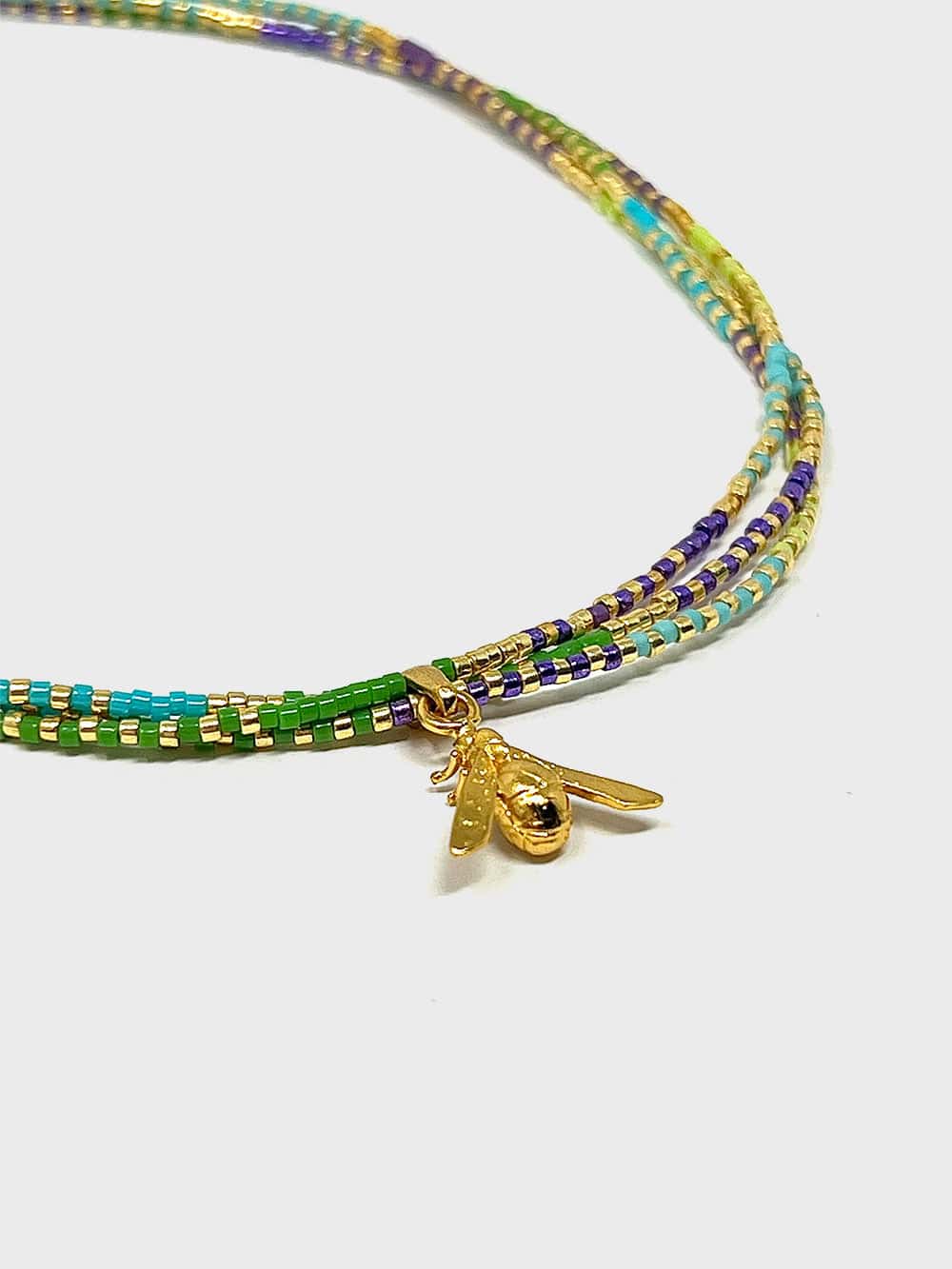 Collar Miyuki mini hormiga - miniatura 5