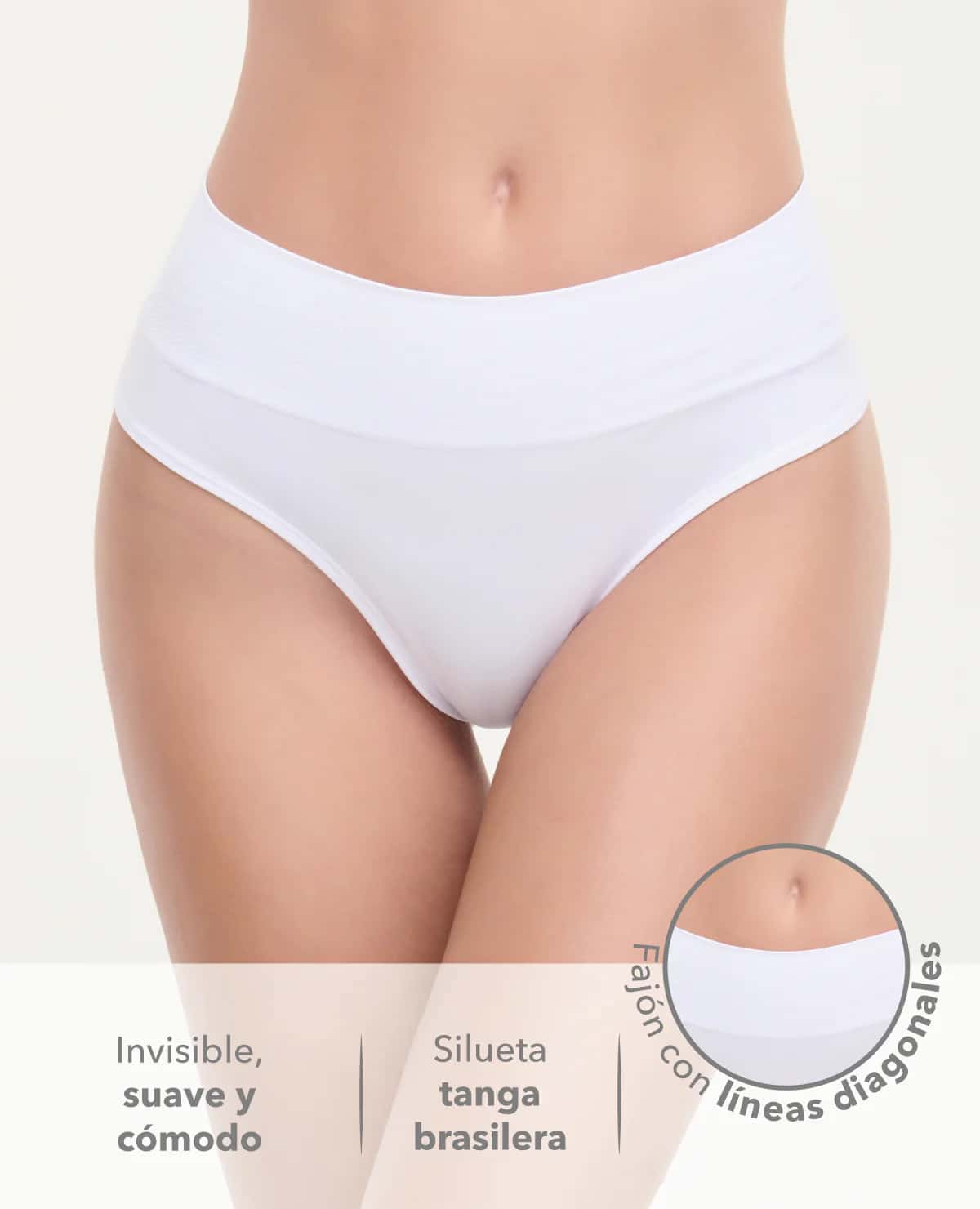 Panty Seamless | Silueta Tanga | Fajón Ancho - miniatura 5