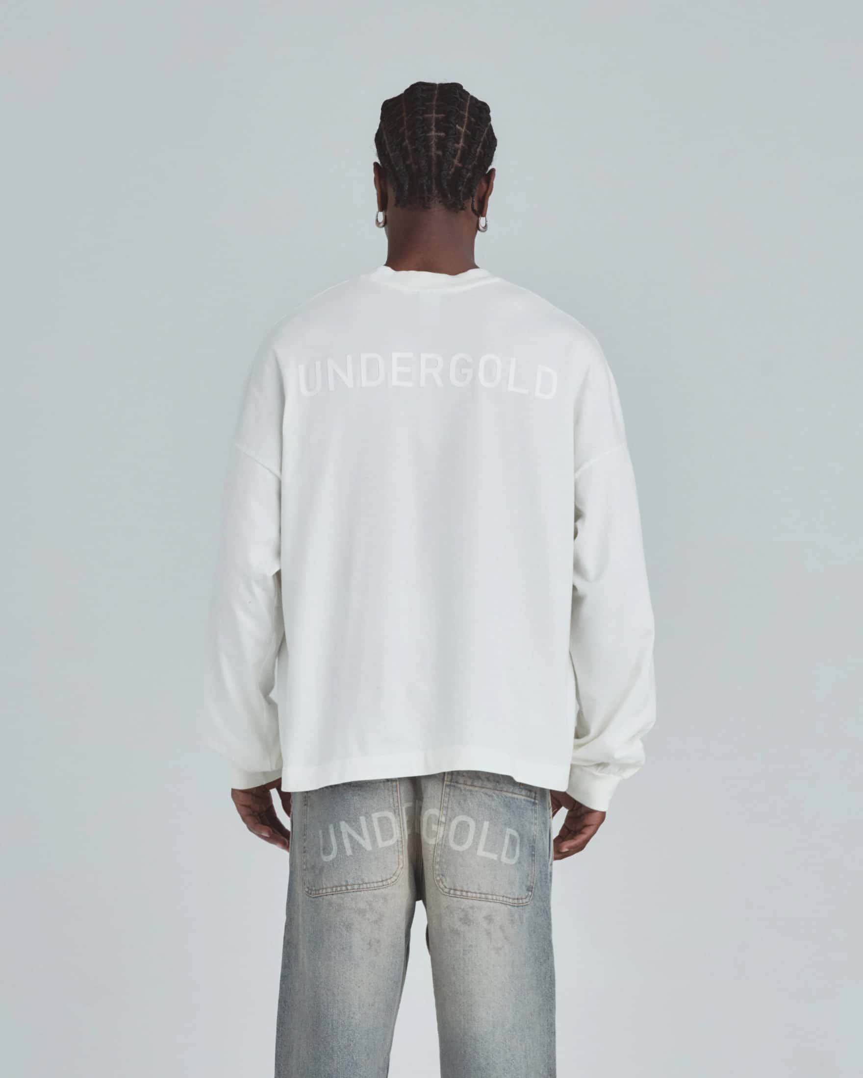 Line Basic Long Sleeve Tshirt White - miniatura 7