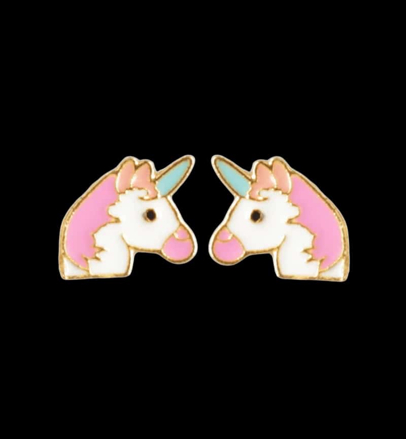 Aretes Unicornio