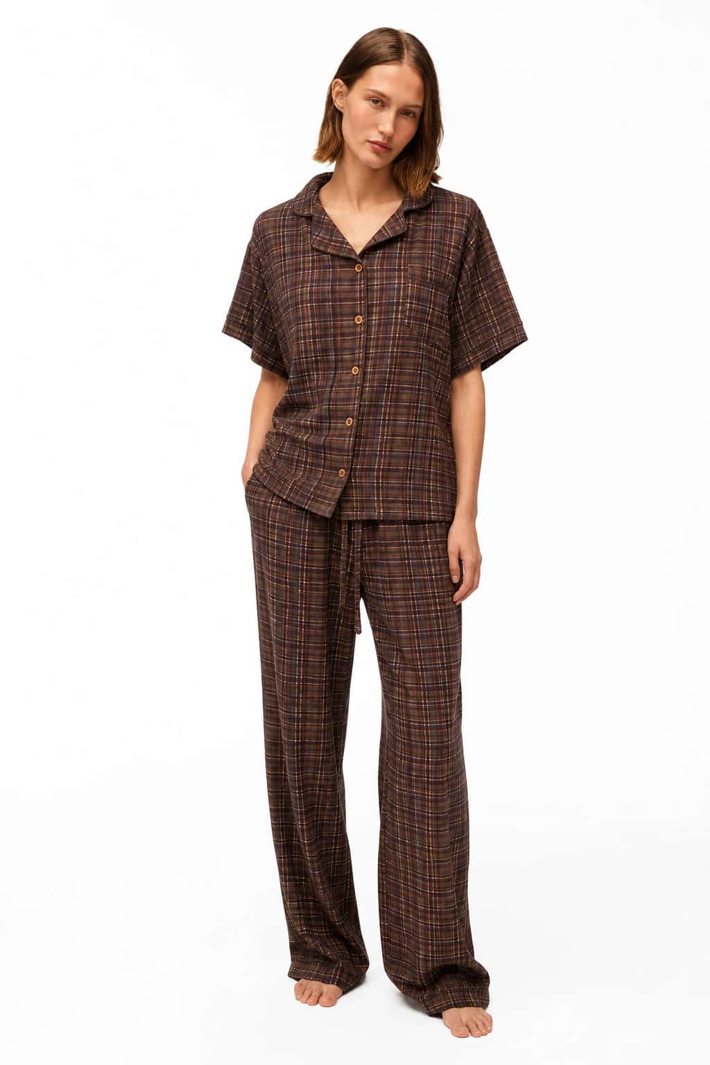 Set Pantalon New York Chestnut Plaid - miniatura 2