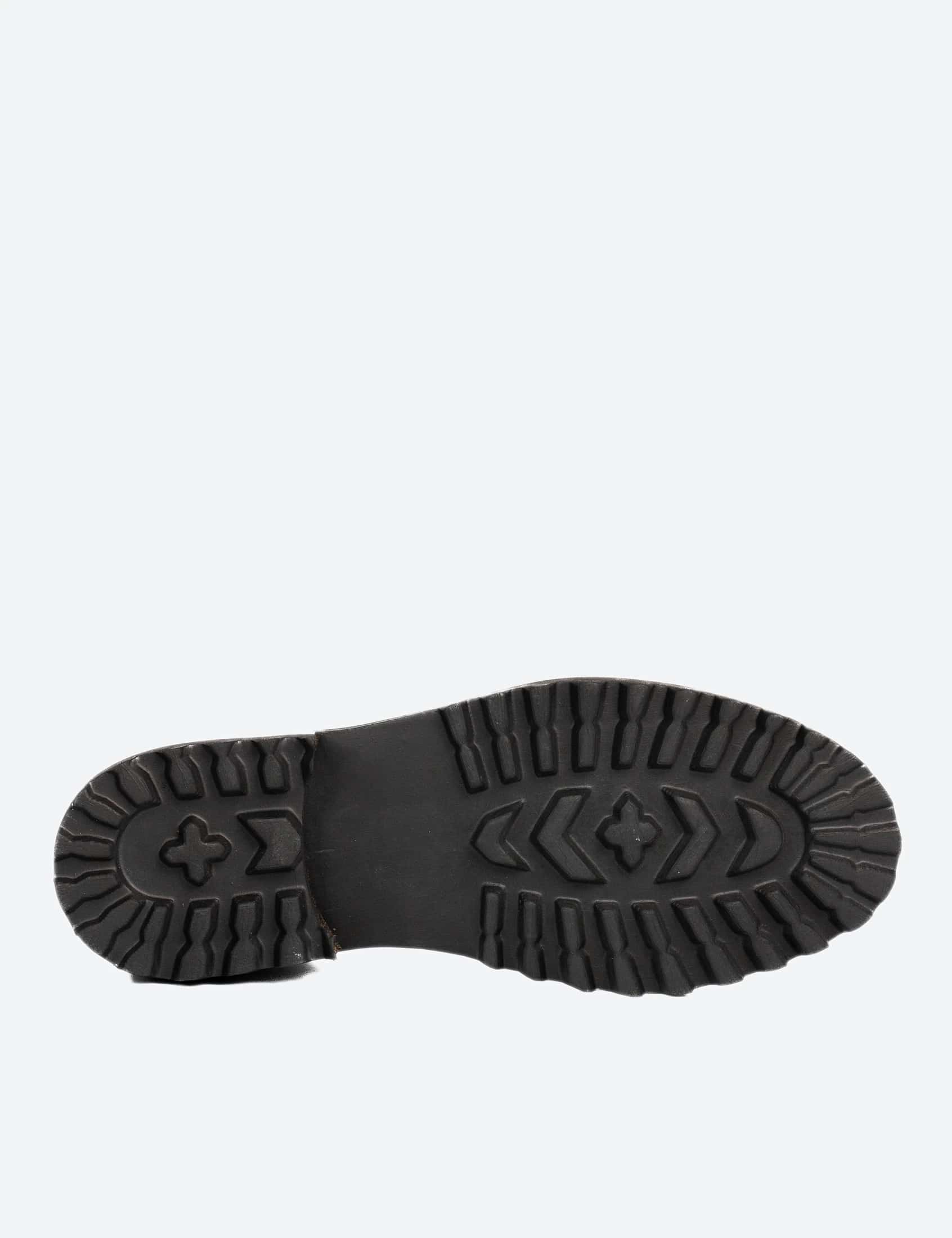 MOCASINES DONATO NEGRO CON ANIMAL PRINT - miniatura 4