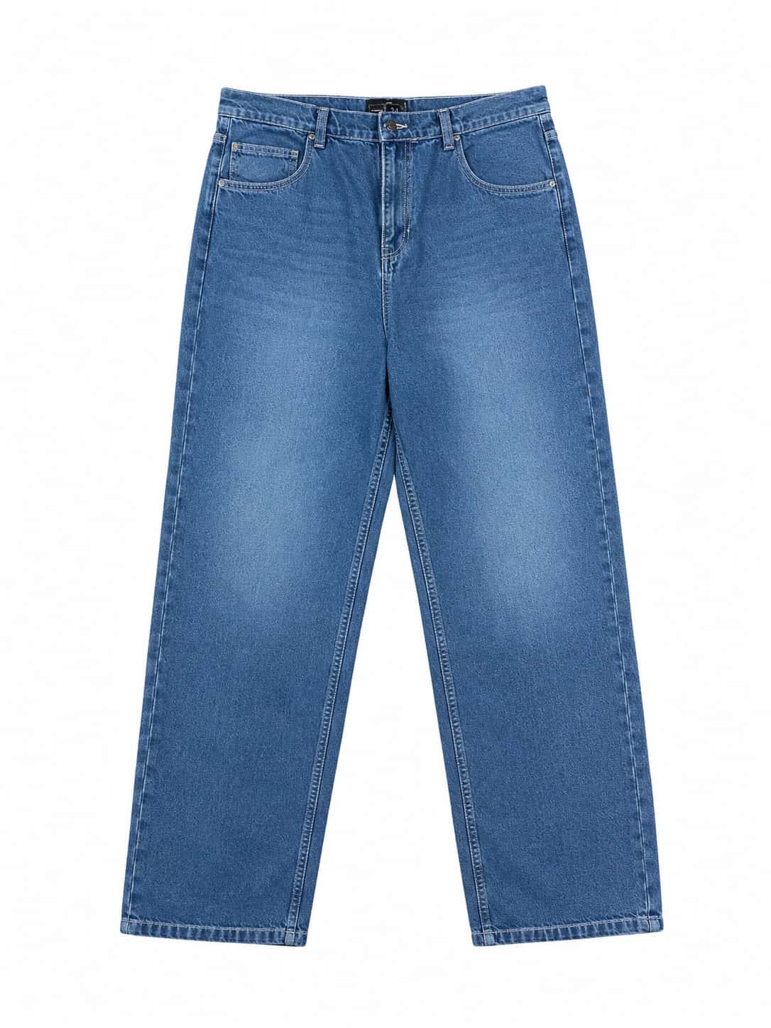 JEAN BAGGY  MID BLUE