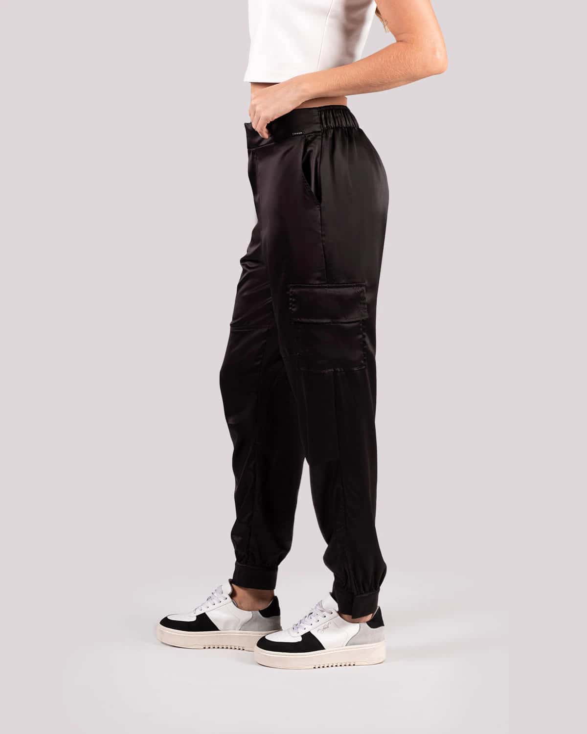 Pantalon negra para mujer