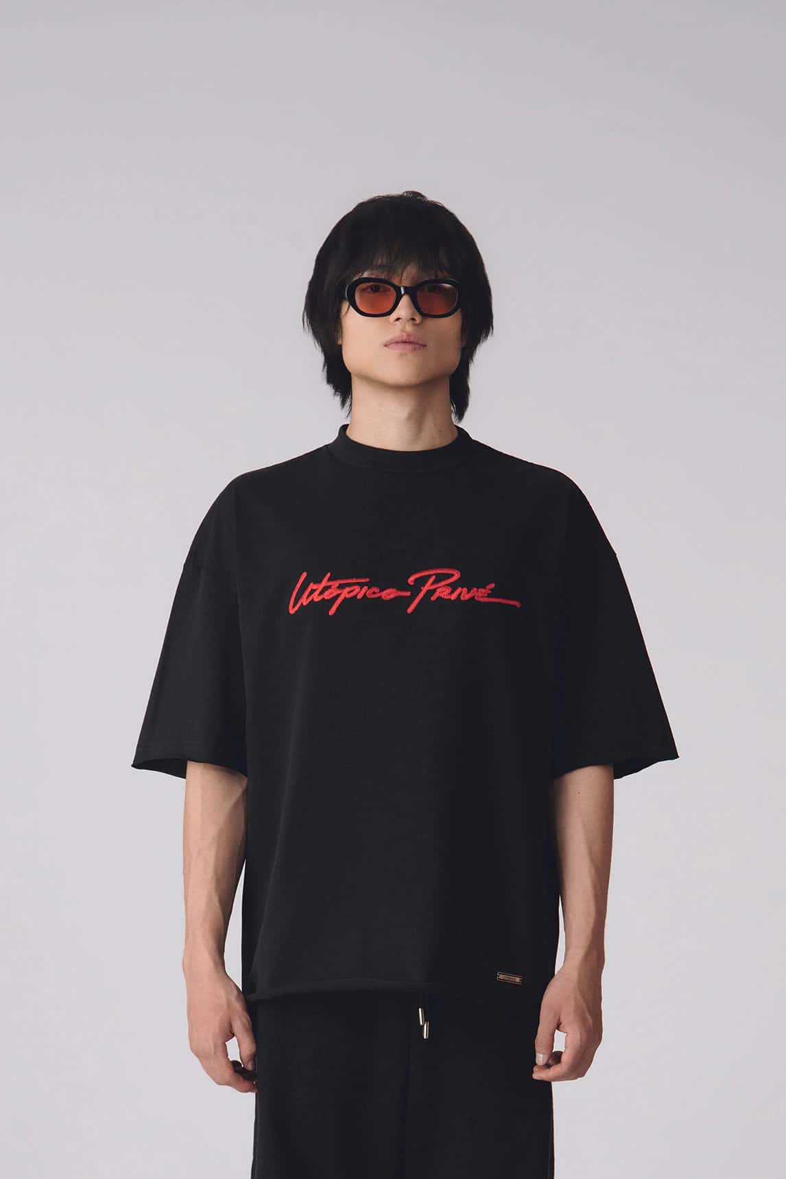 CAMISETA NEGRA - EXTENSED BOXY FIT - miniatura 4