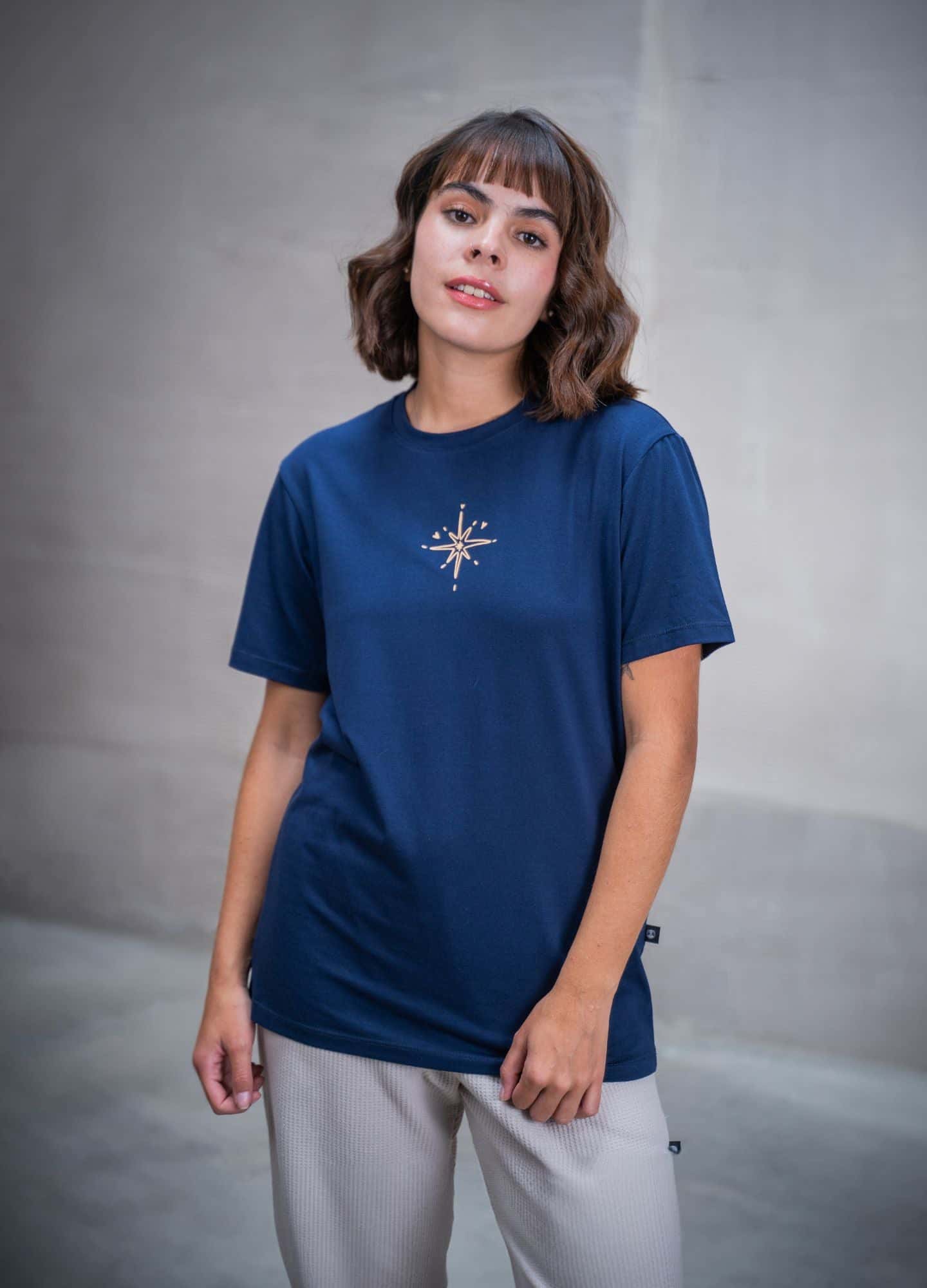 Camiseta Estrella – Azul