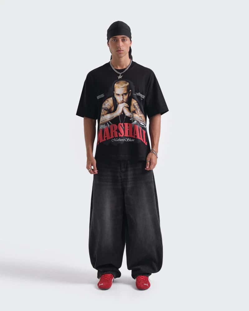 Camiseta Negra Oversize Legacy - miniatura 3