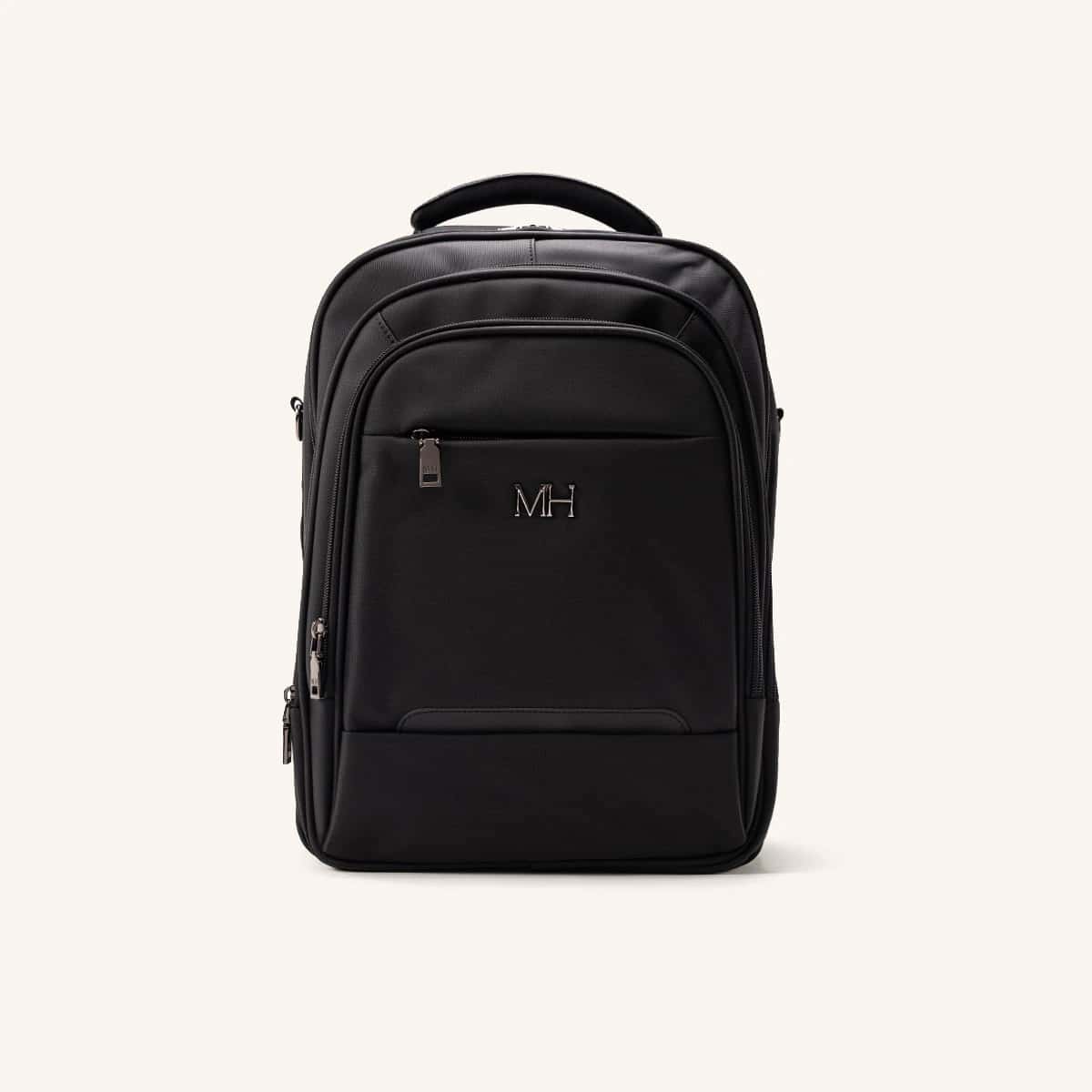 Morral 3 Cremalleras Compacto Negro Lt Indianapolis