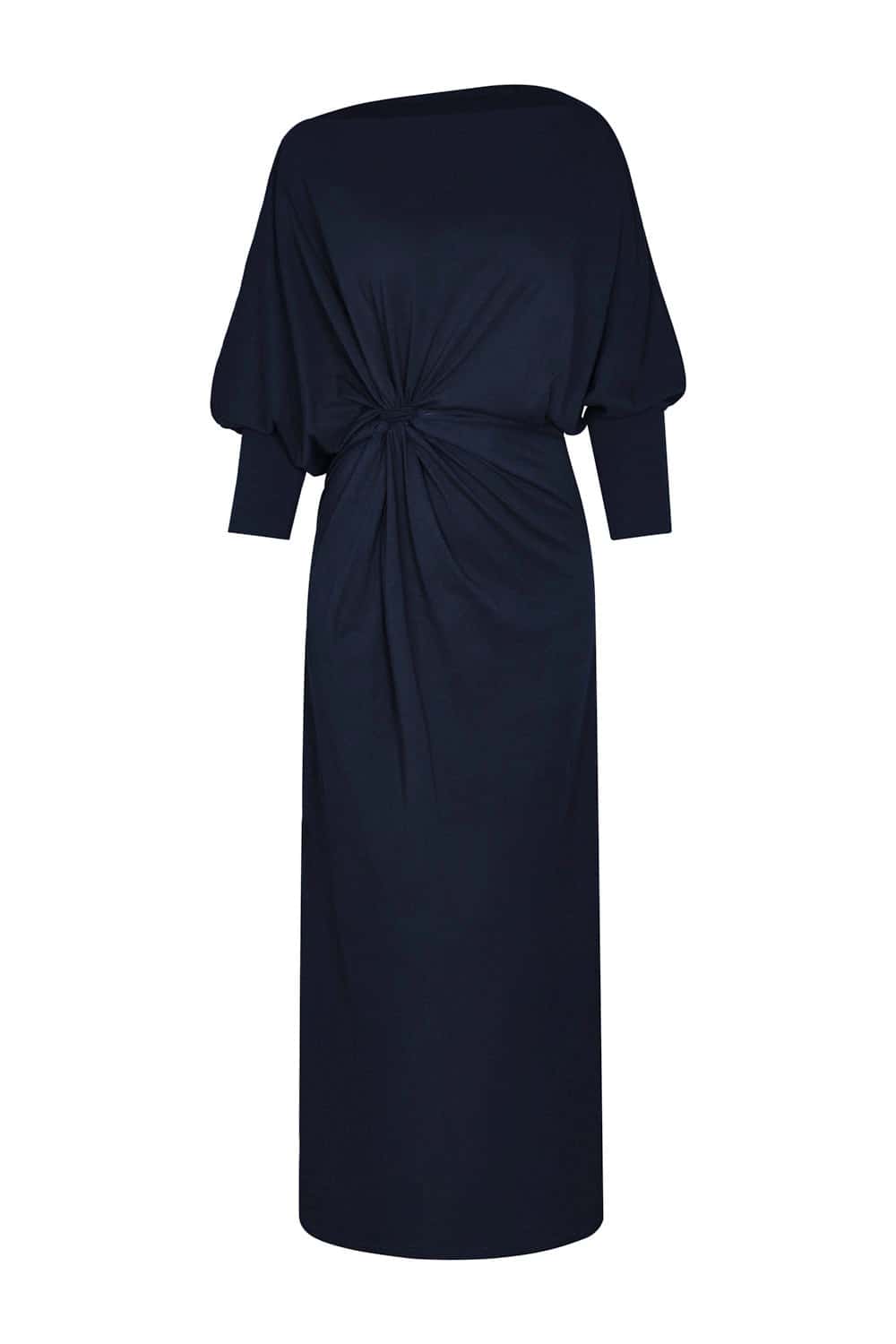 Vestido monte fuji azul navy - miniatura 1