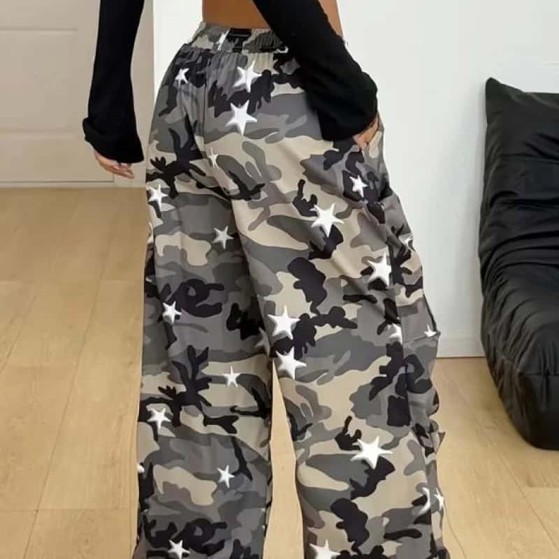 PANTALON MILITAR CON ESTRELLAS - miniatura 2