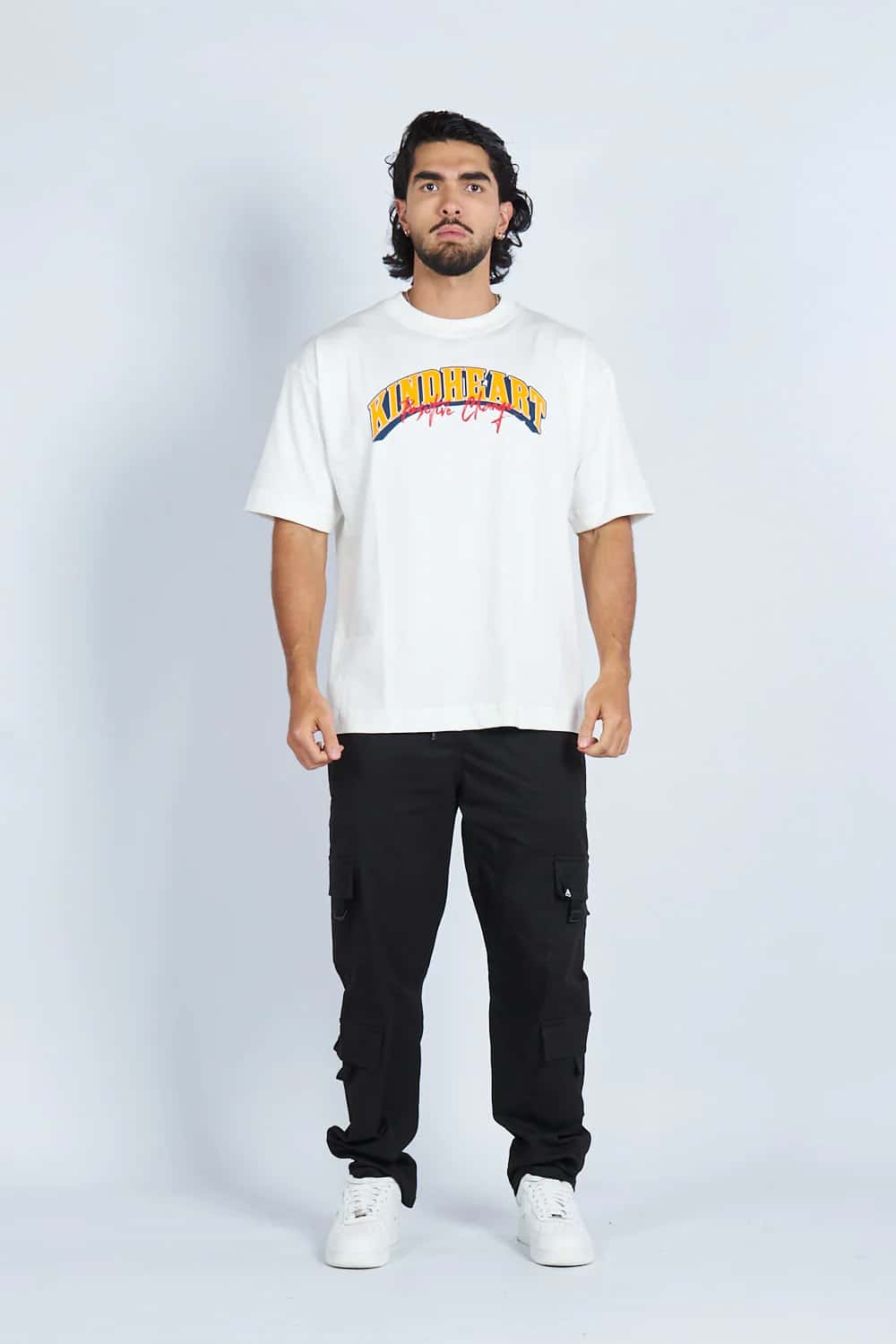 Camiseta oversize KINDHEART MARFIL| DROP 03 |