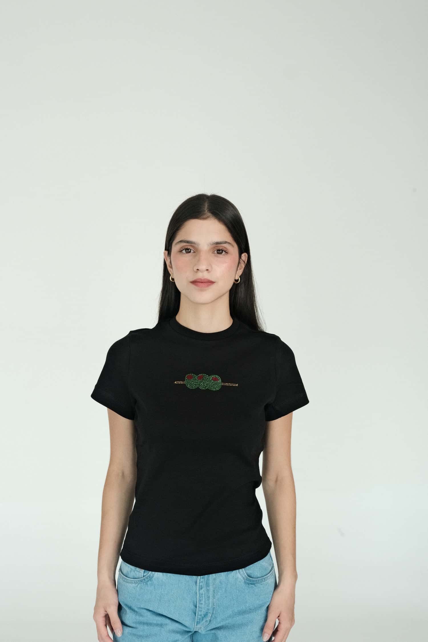 Olive Tee (Black)
