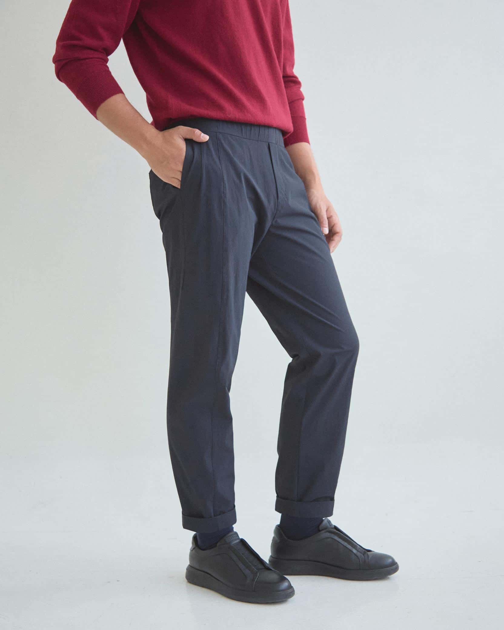 Pantalón Tech Ultra-Ligero Azul Oscuro VERANIEGO MAS