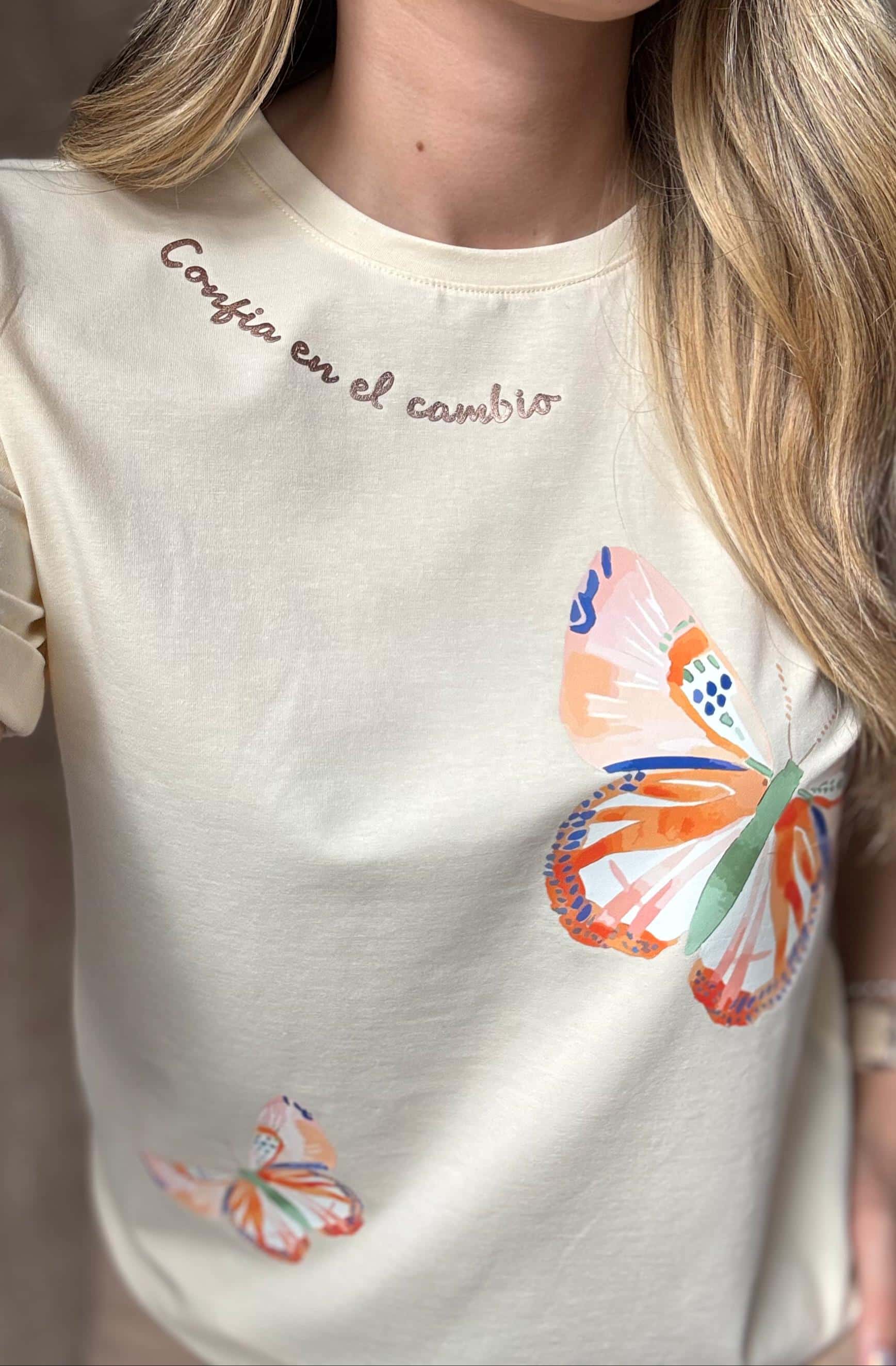 CAMISETA CONFIA EN EL CAMBIO
