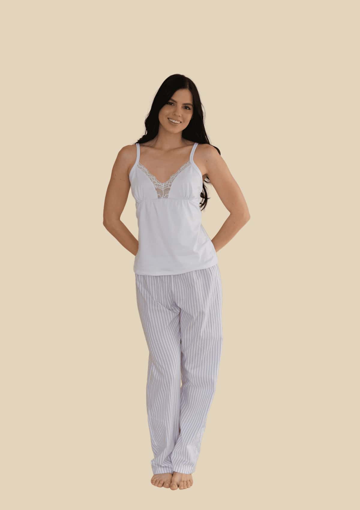 Pijama Pantalón Lila