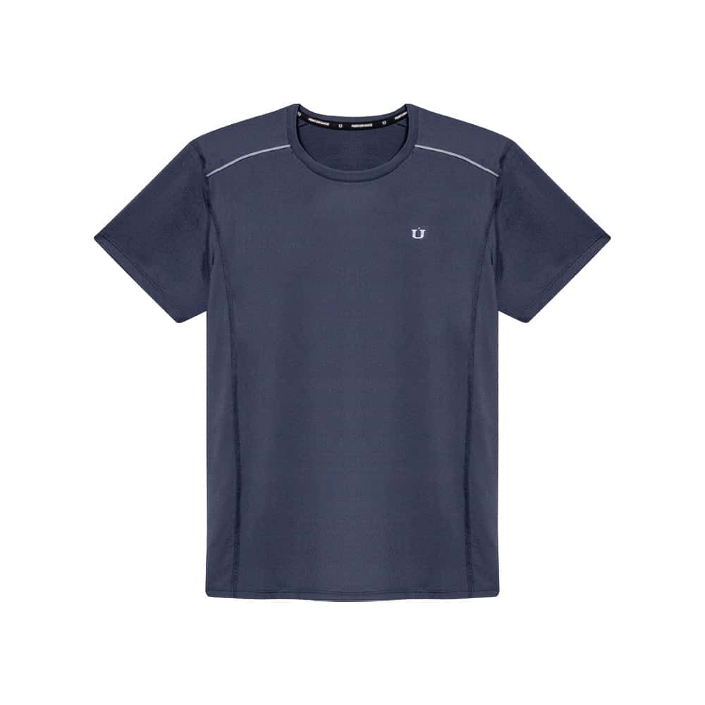 CAMISETA DEPORTIVA BARRA AZUL