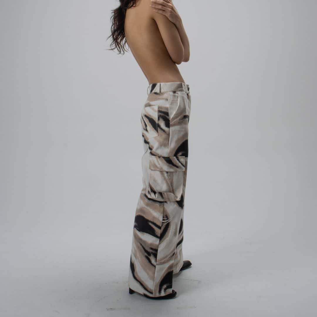 Pantalón – Elena – Denim Brown