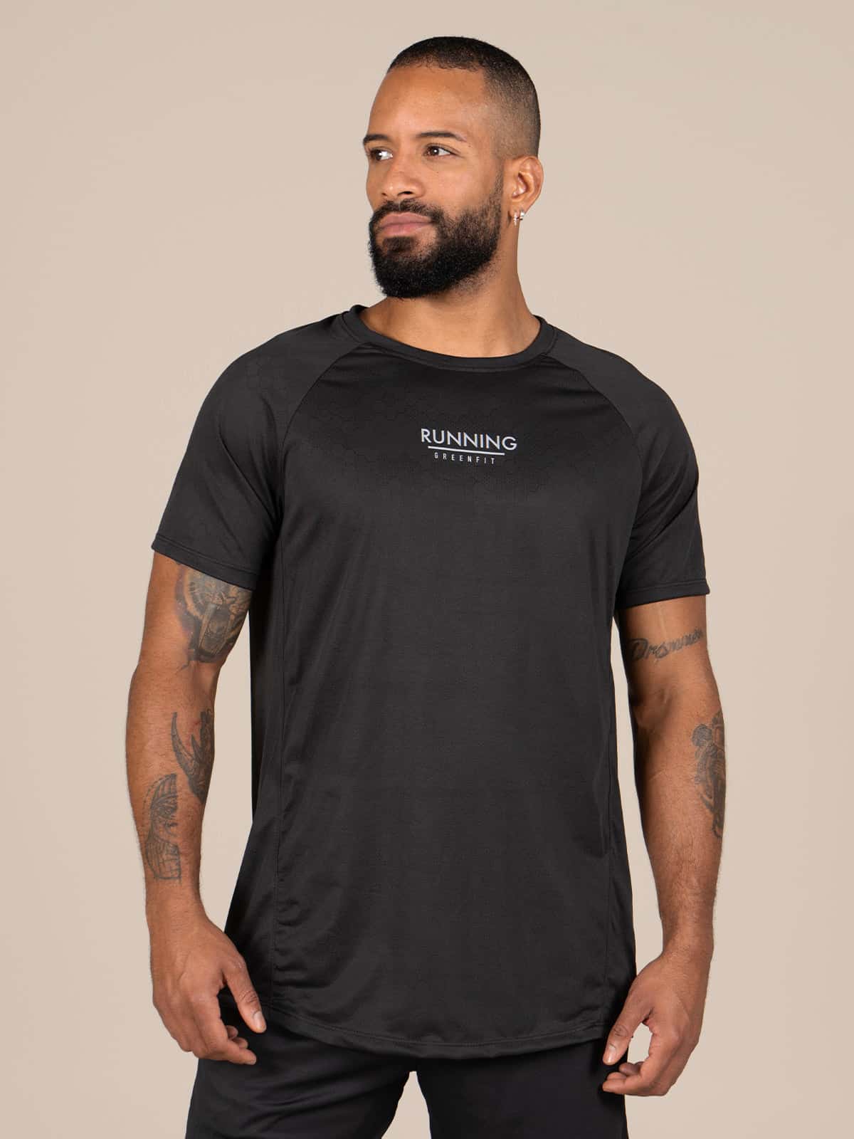 camiseta hombre active berlin negra