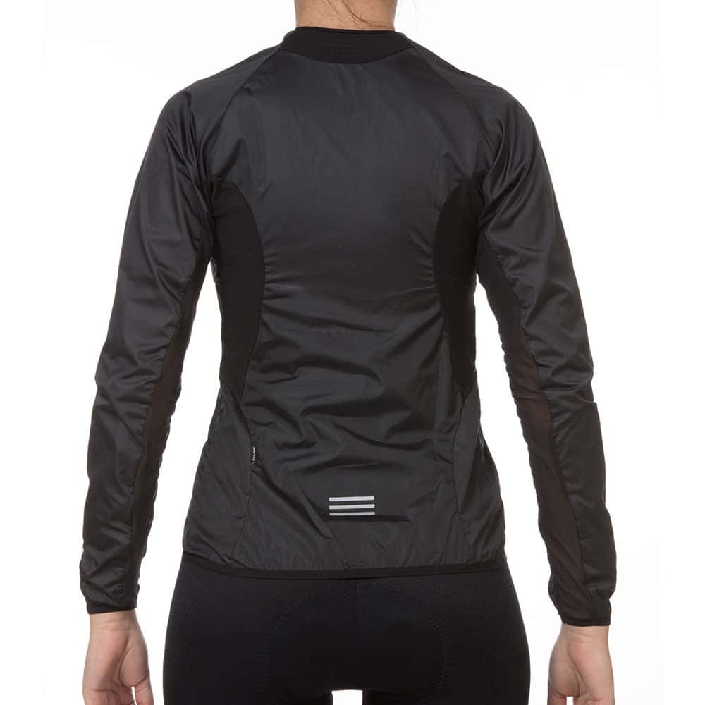 Basics Cortavientos All Black Femenina - miniatura 3