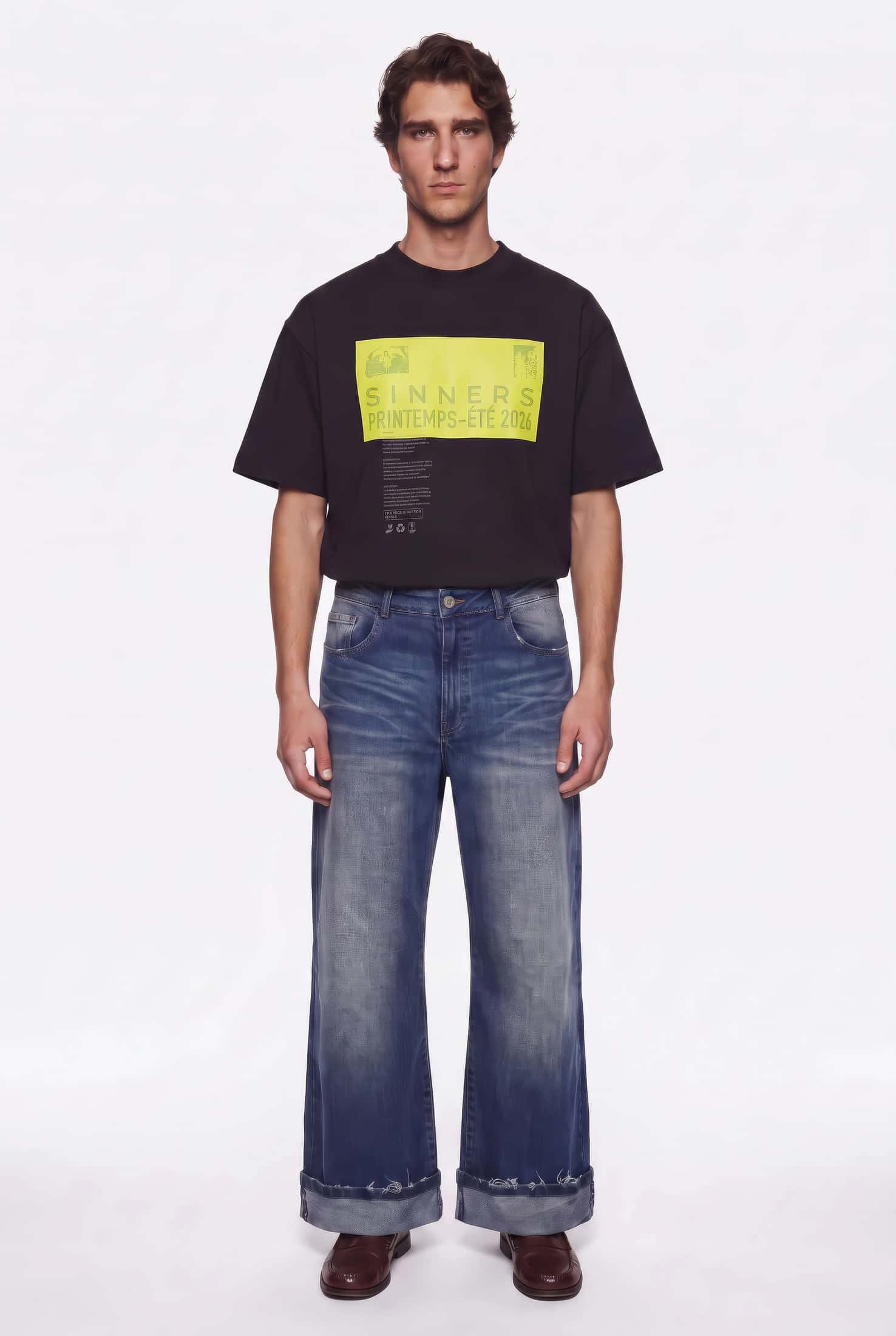 PRE-CAUCION BLACK T-SHIRT - miniatura 5