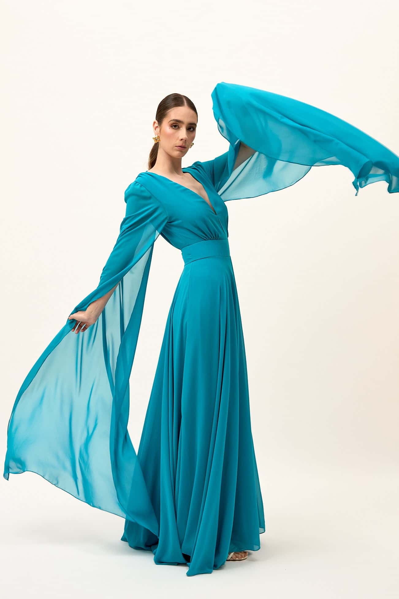 Vestido Girasol Turquesa - miniatura 4