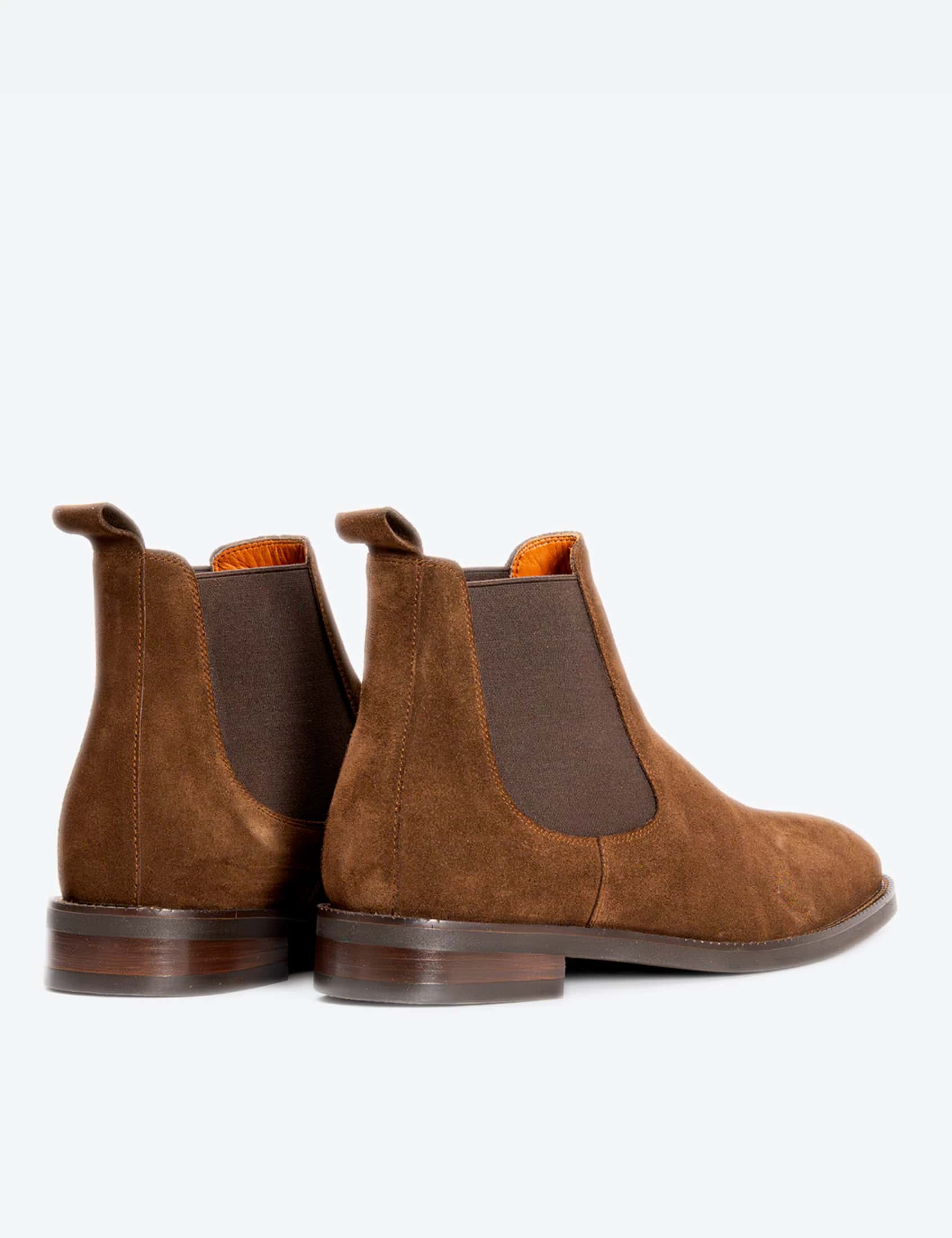 BOTA CHELSEA LONDRES CARNAZA CHOCOLATE - miniatura 5