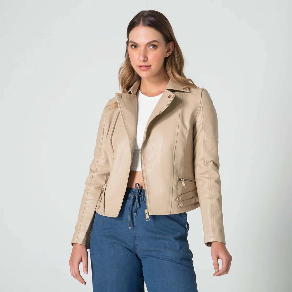 Chaqueta Sintetica Biker Selene