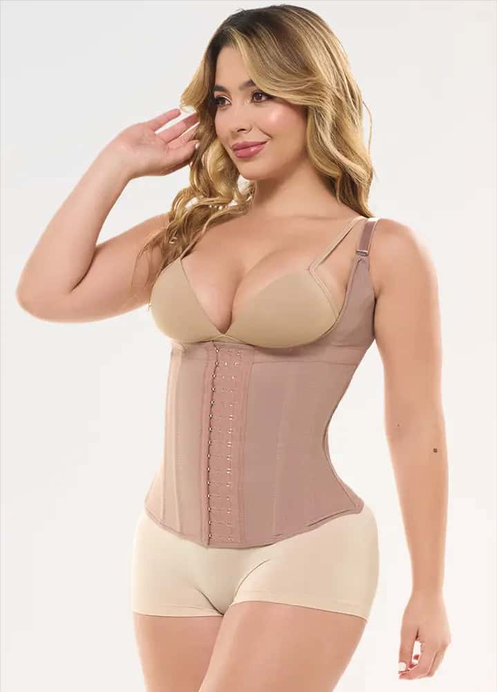 Chaleco Faja con Broches: Control Extremo de Cintura y Espalda | Salome 4502 | Ant 63136 -CCB