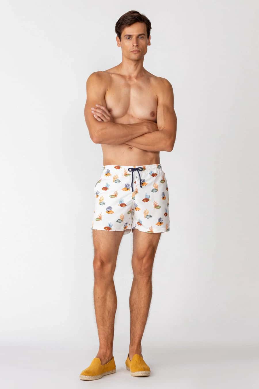 Men's polynesia swim trunk