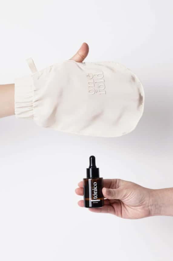 GUANTE EXFOLIANTE + TONICO KIT