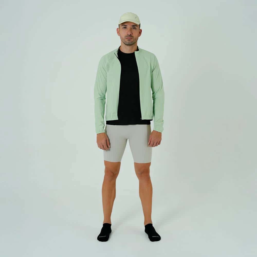 CHAQUETA RUNNING AQUALITE VERDE CLARO PARA HOMBRE - miniatura 1