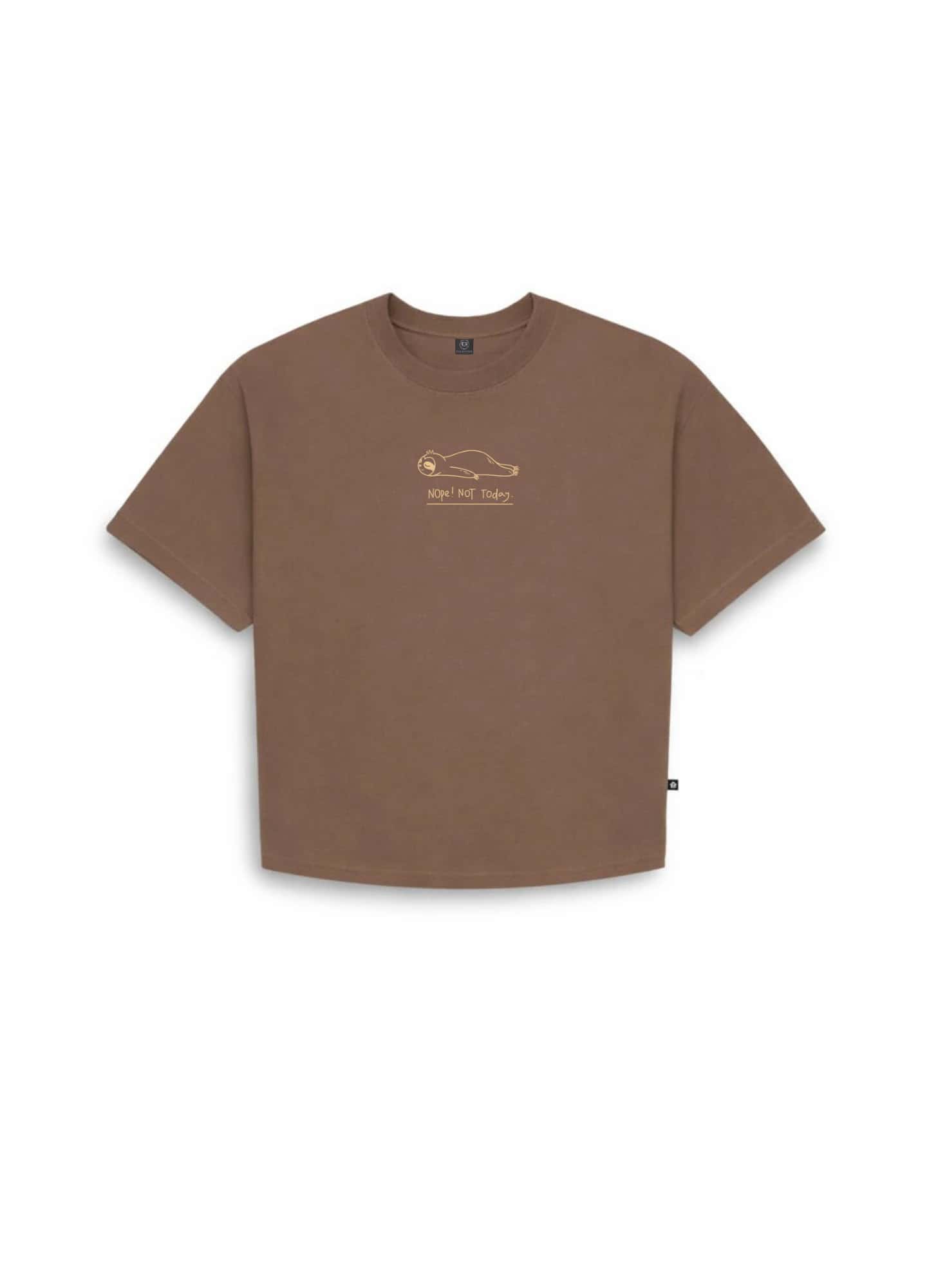 Nop Today Crop Top – Cafe