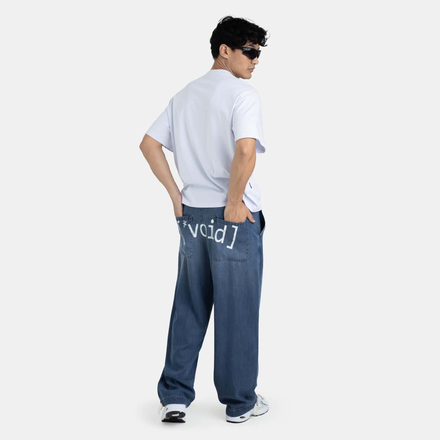 Void Statement Jogger Azul Medio