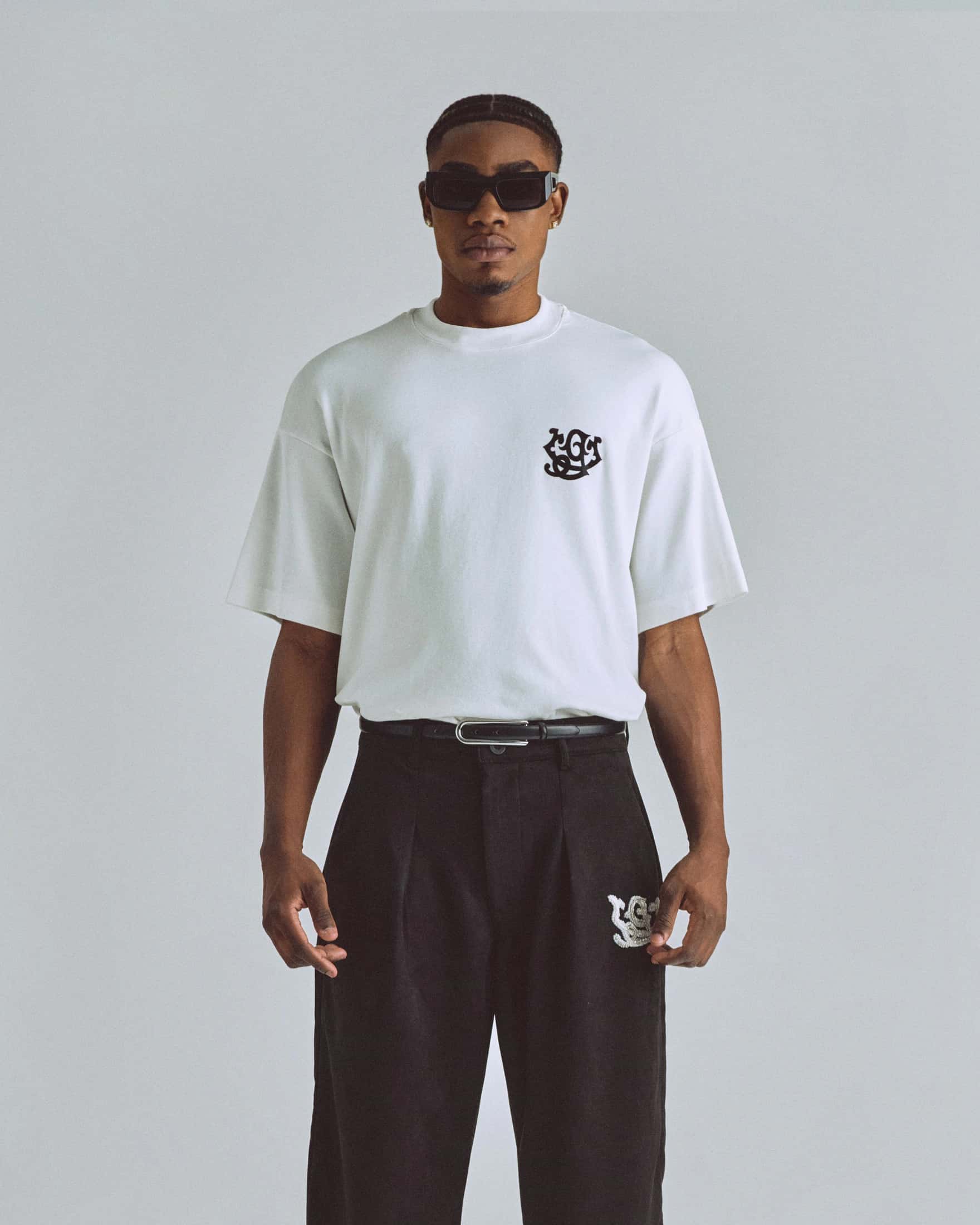 The Path Monogram Boxy Fit Tshirt White - miniatura 2