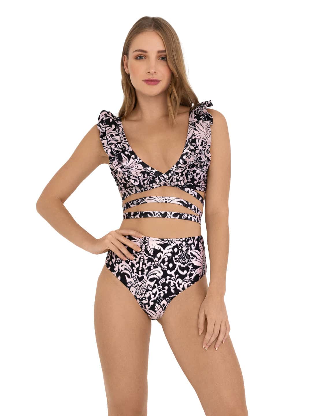 Panty De Bikini Palm Mosaic Horizons