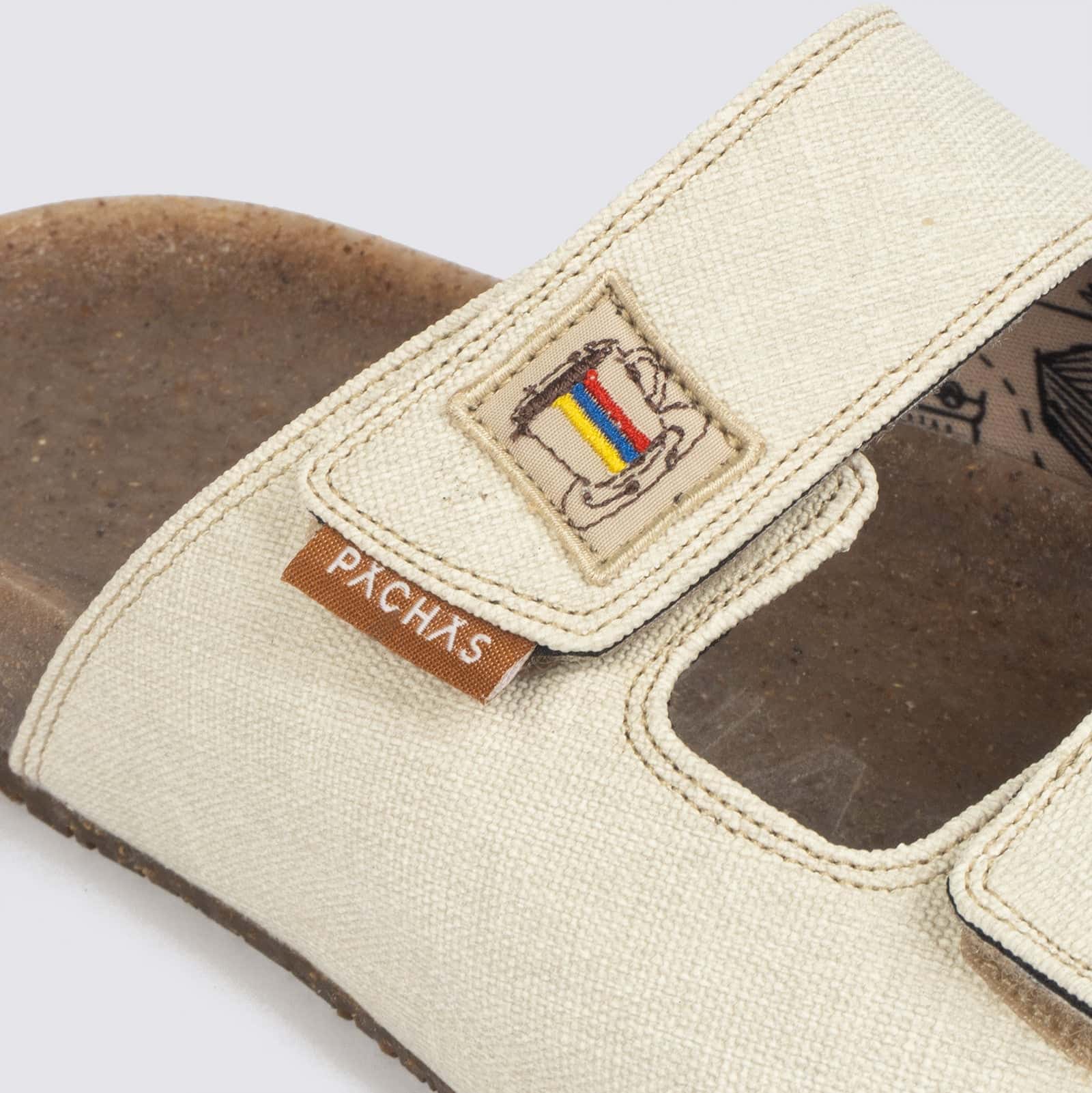 Sandalias dos correas "Bitacora" Blanca - miniatura 4