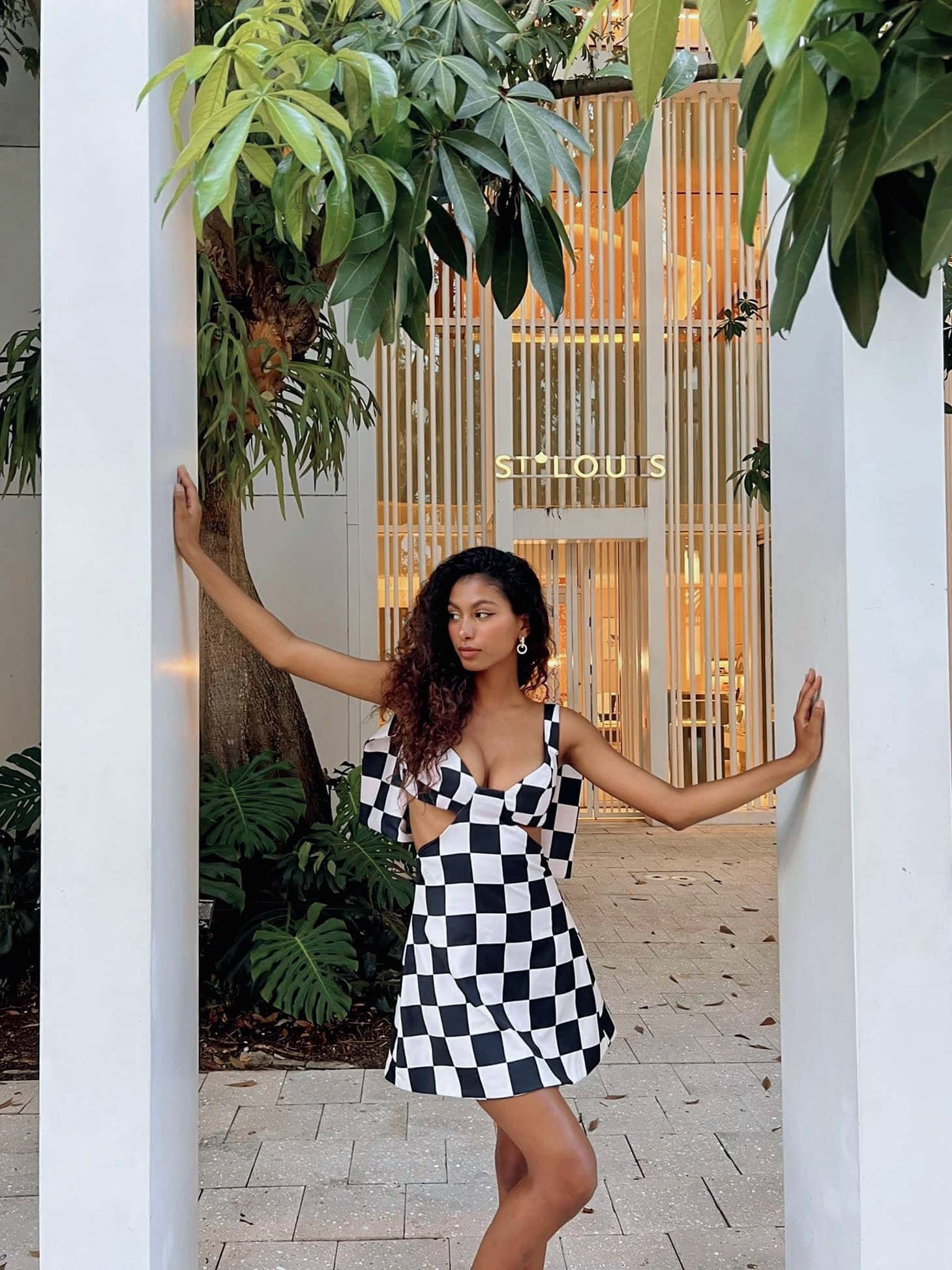 Lourdes Mini Dress - miniatura 5