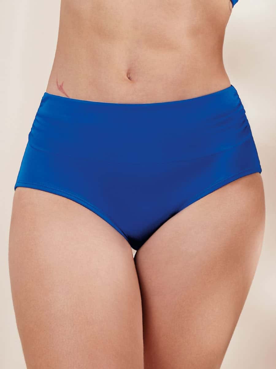 Panty de Baño con Fajón Ancho Color Azul Náutico