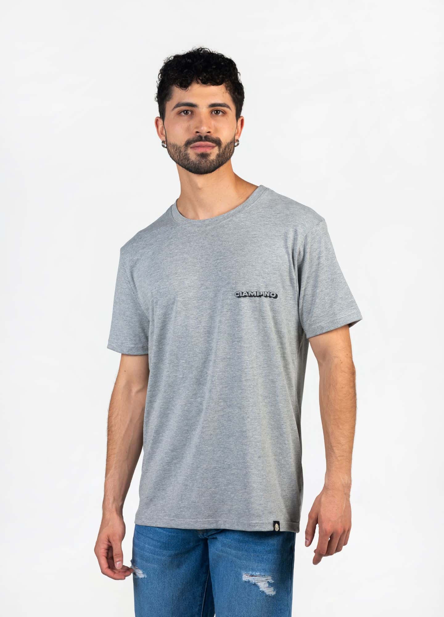 Perezoso Camiseta Oversized – Gris