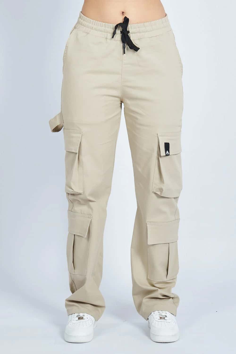 Pantalón jogger cargo bota recta 8 bolsillos  CAQUI | Drop 03 |