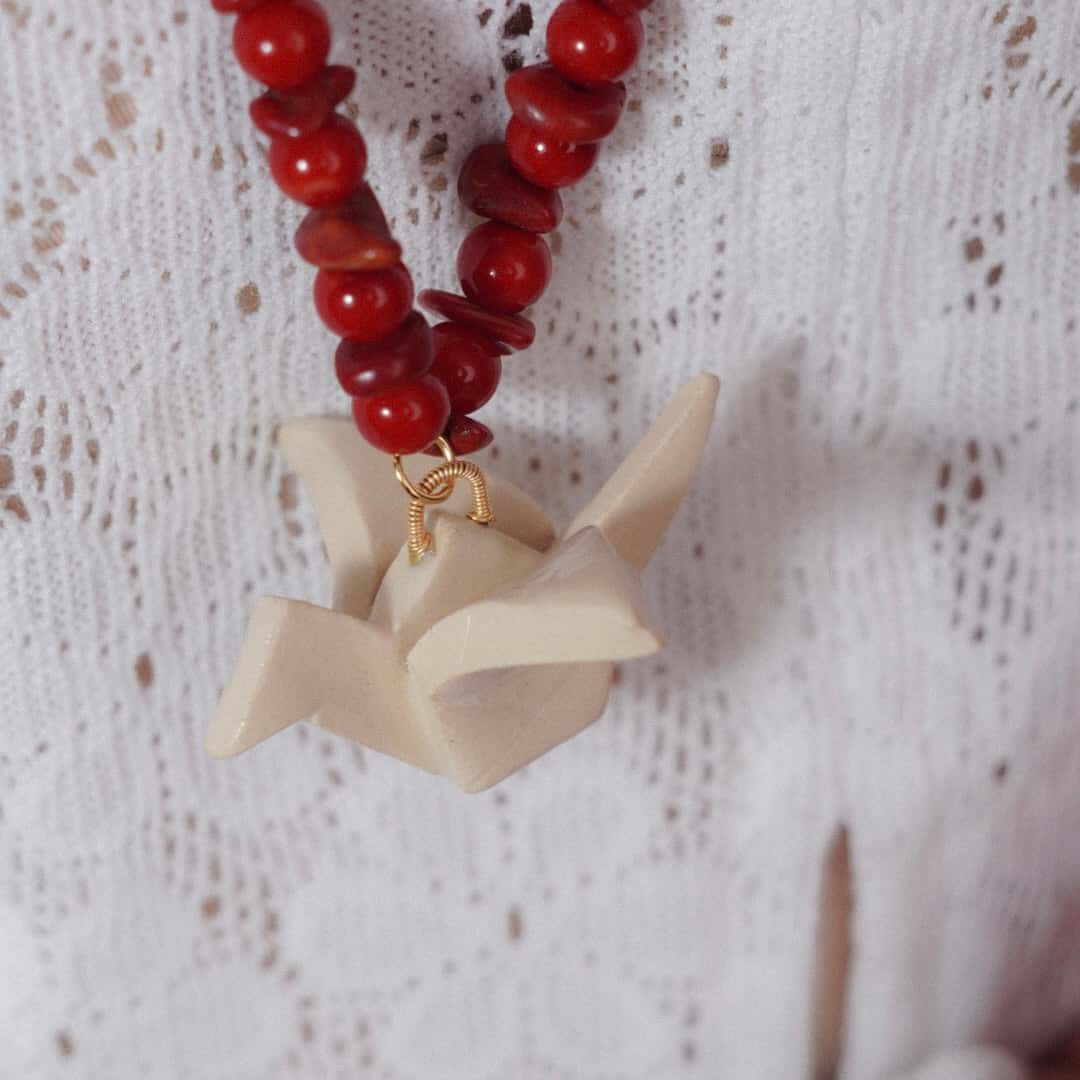 Necklace Gruya de papel - miniatura 2