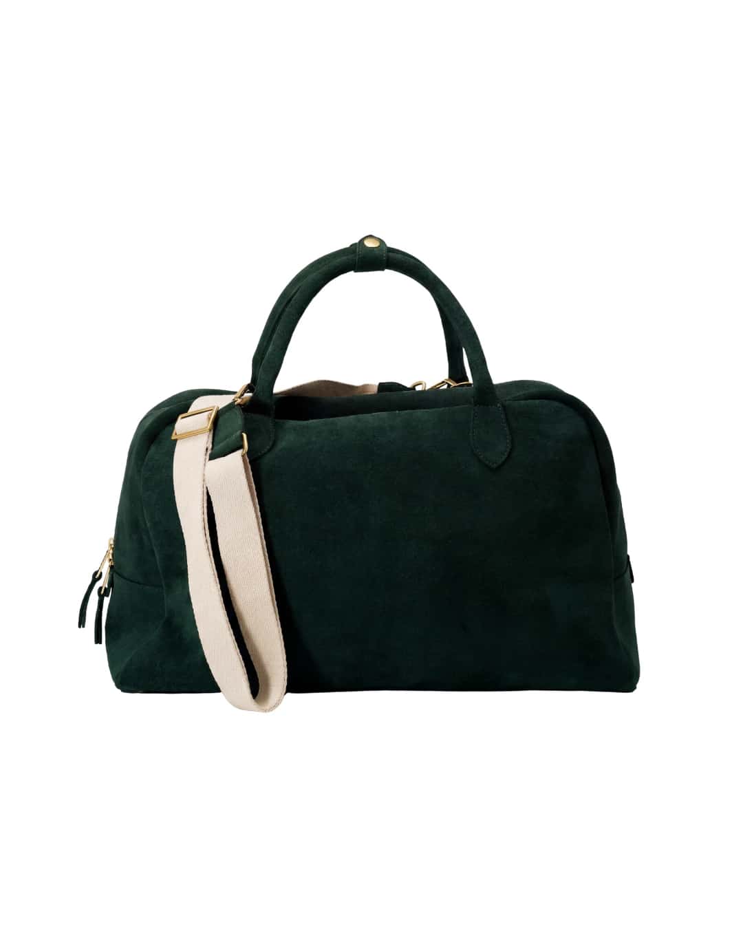 Breeze suede weekender bag