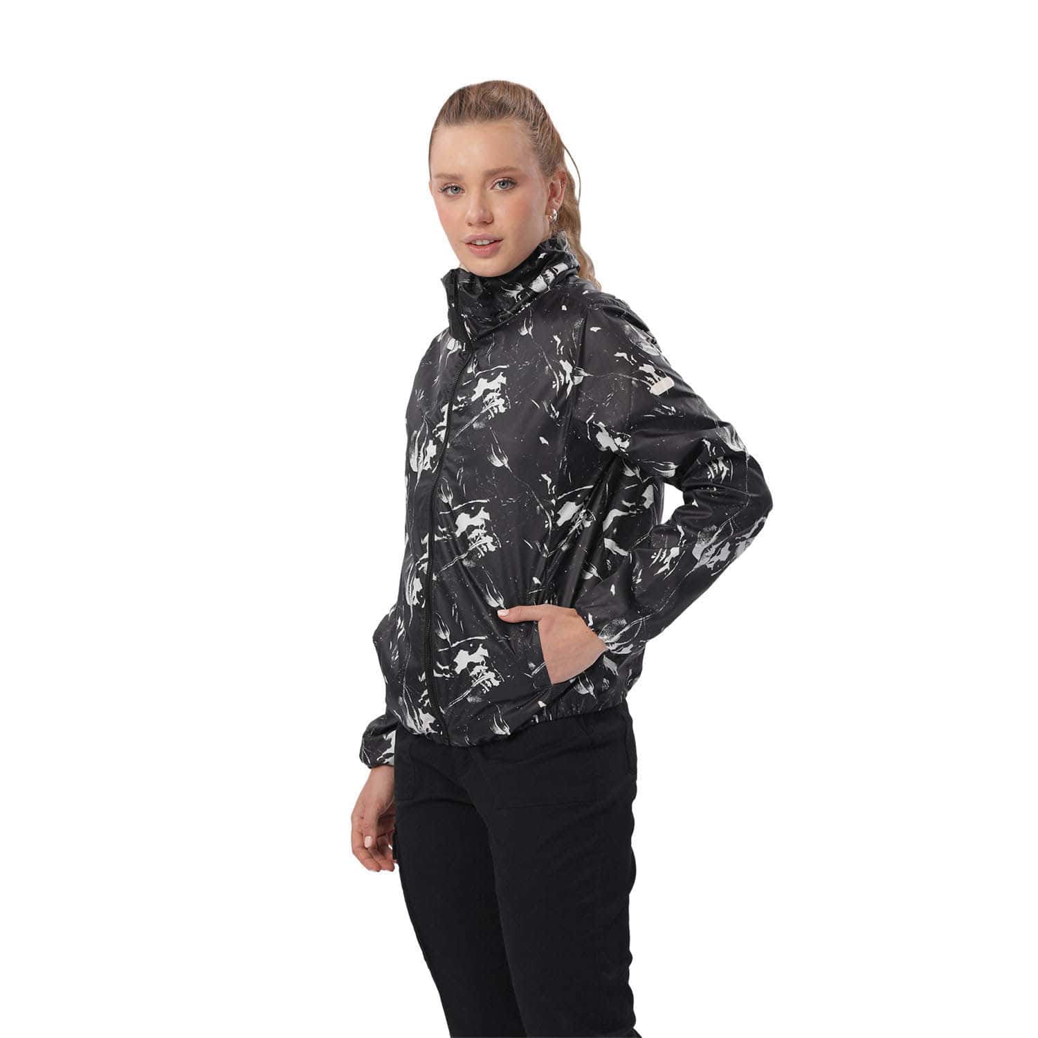 Chaqueta Casual para Mujer Pray Liviana Negra