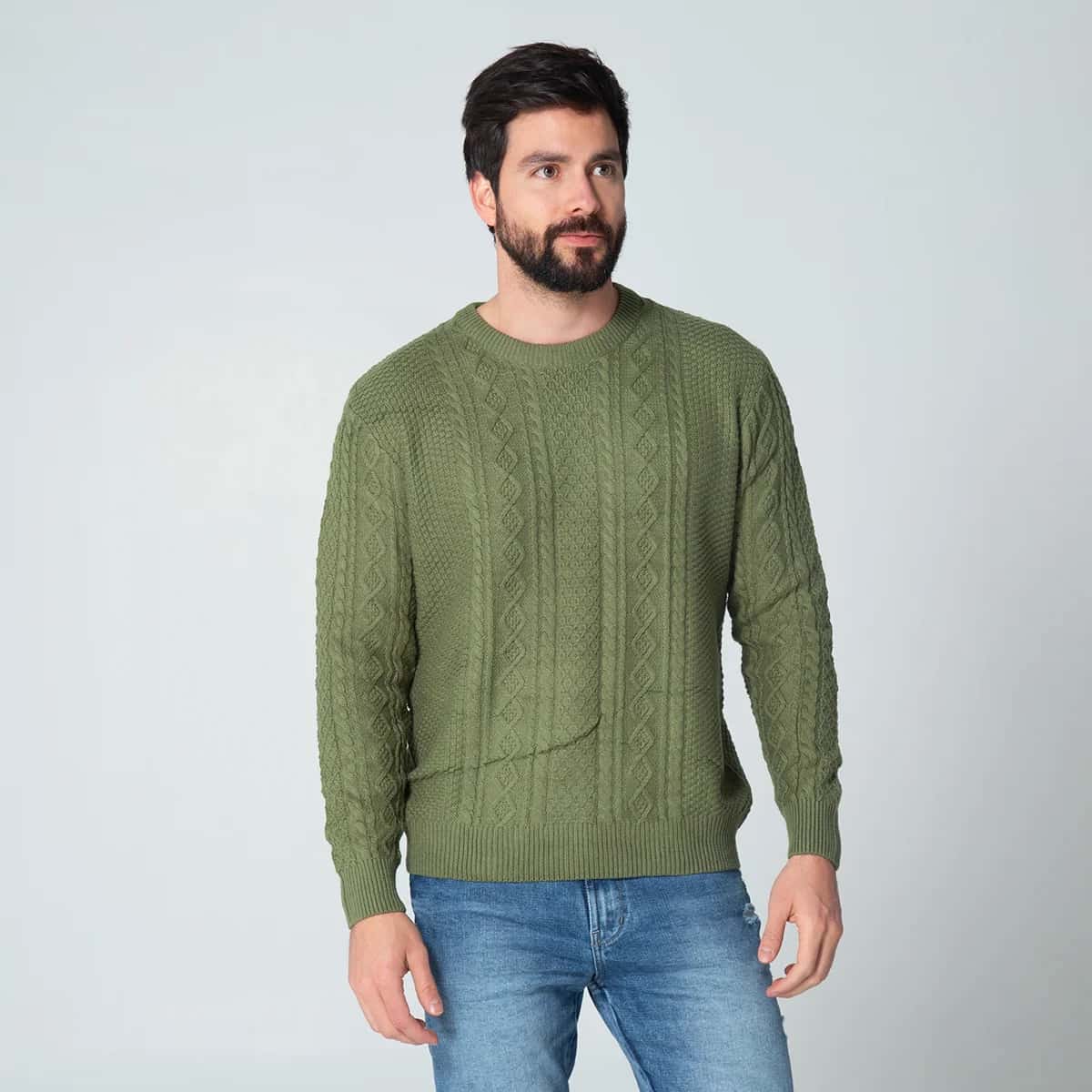 Buzo Tejido Cuello Redondo Peter