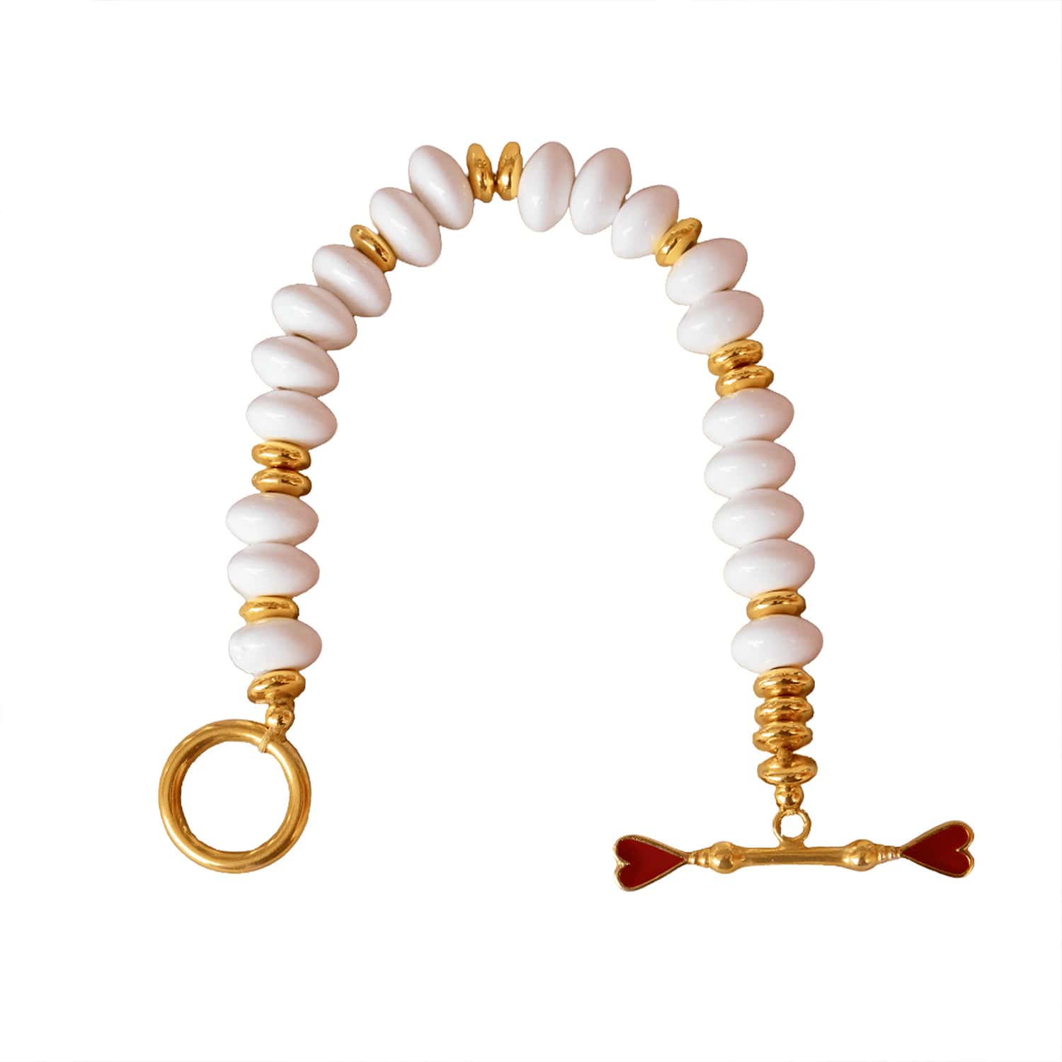 PULSERA WHITE LOVE