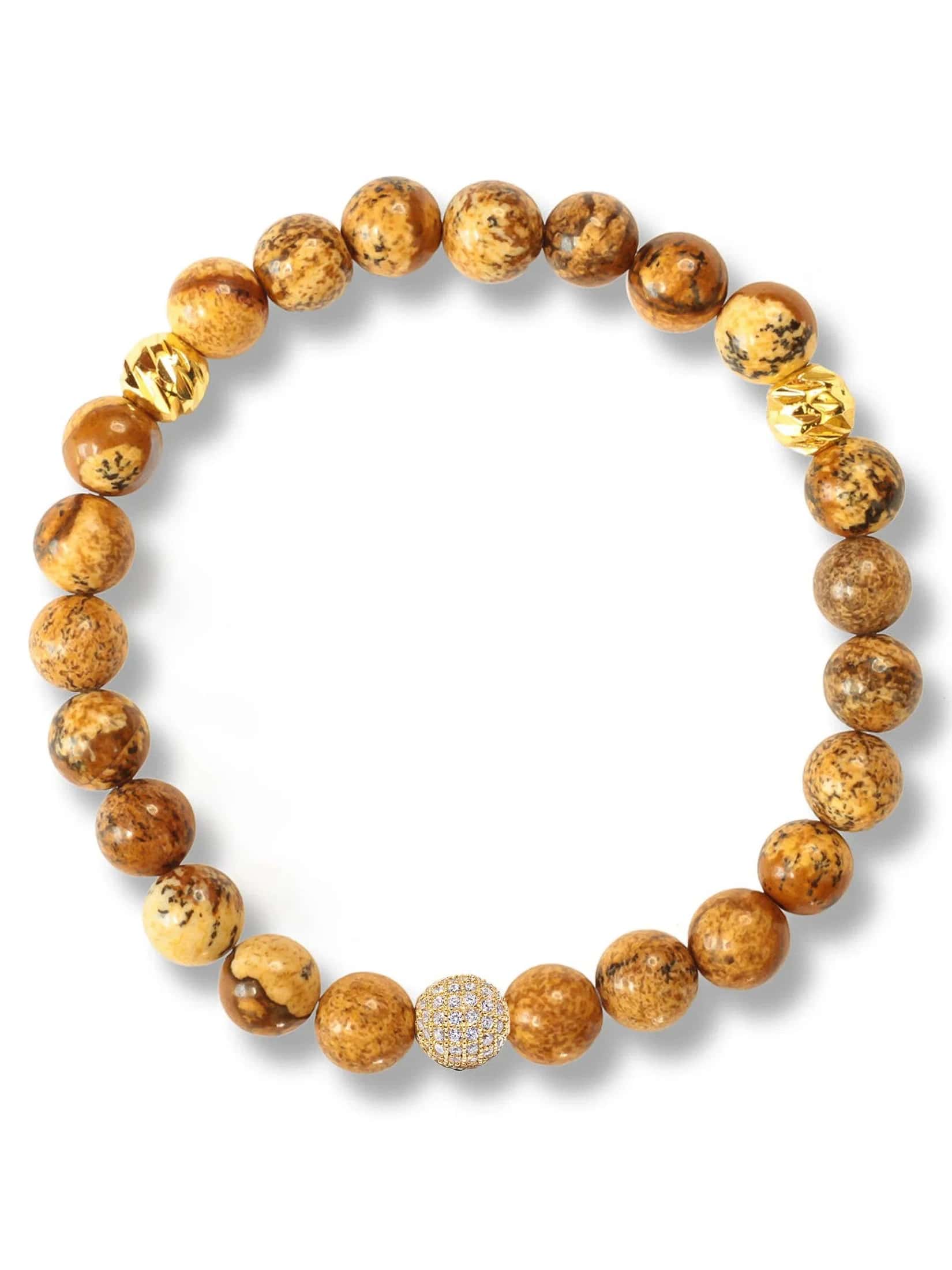 Brazalete Jasper 6mm