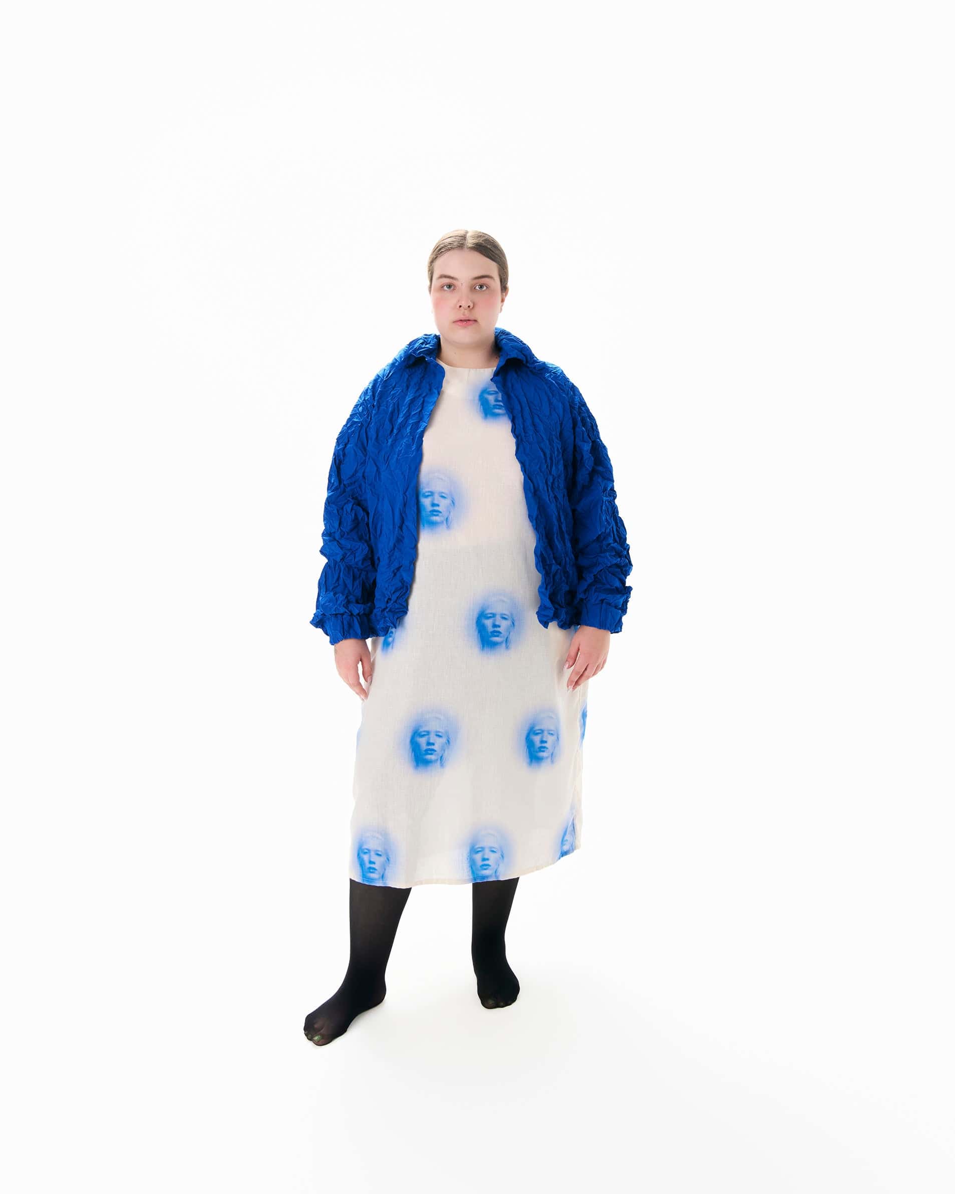 CHAQUETA PAPEL AZUL #1